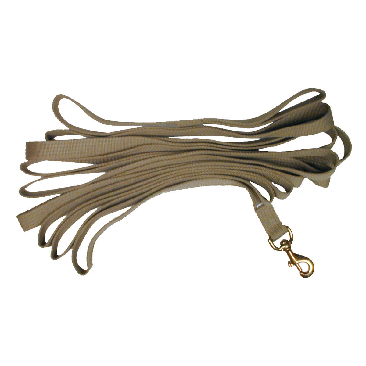 Deluxe Cotton Lunge Line 25' with Solid Brass Snap