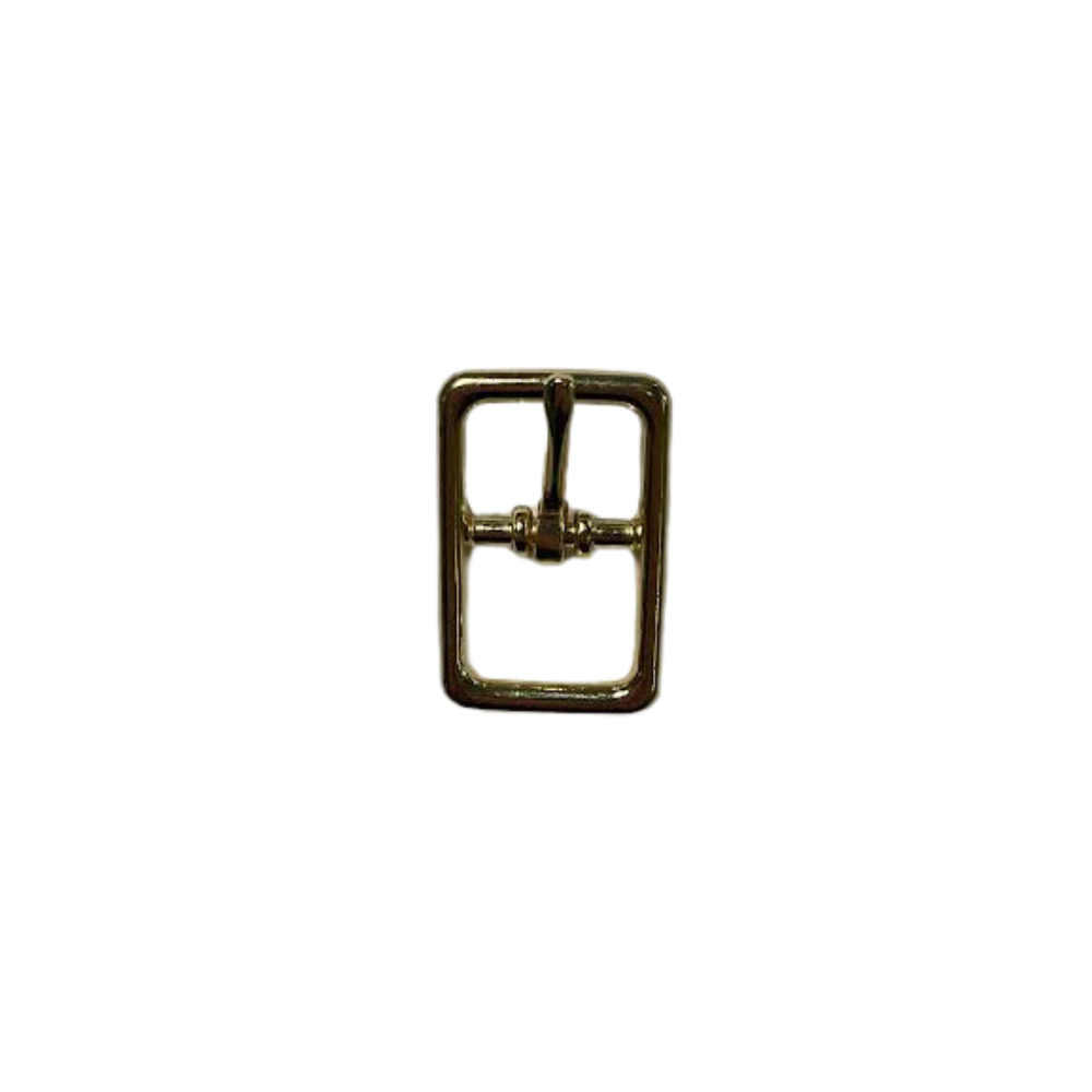#121 Zinc Brass Plate Buckle 5/8"