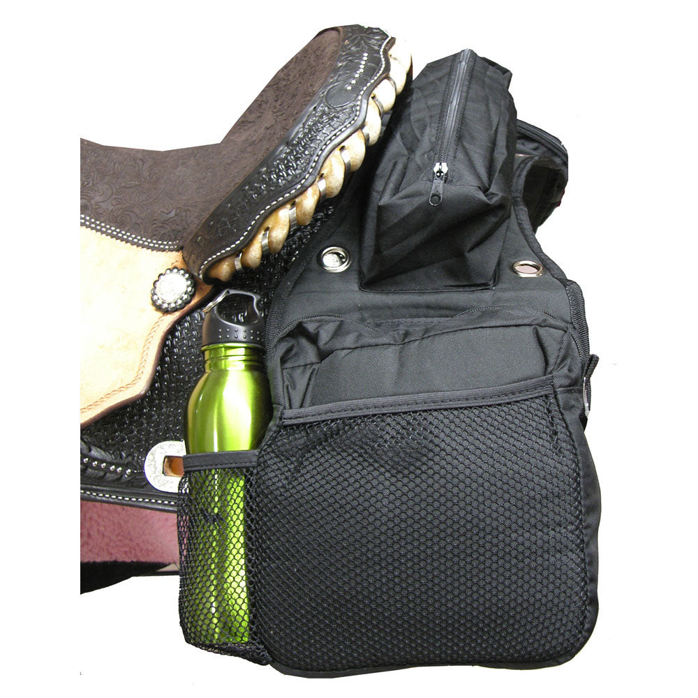 Black Saddle Bag