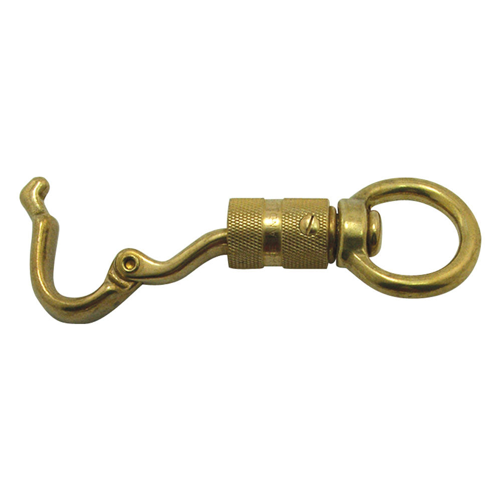 #3002 Solid Brass Twist Lock Panic Snap 7/8" (special order)