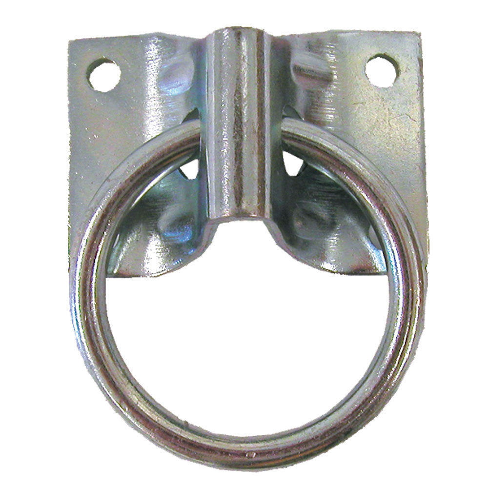 Cross Tie Ring Through Plate