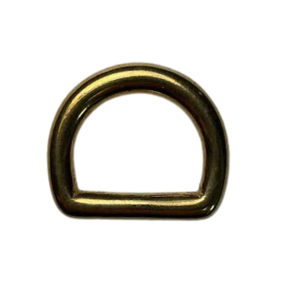 #325 Solid Brass Dee 3/4", 4mm