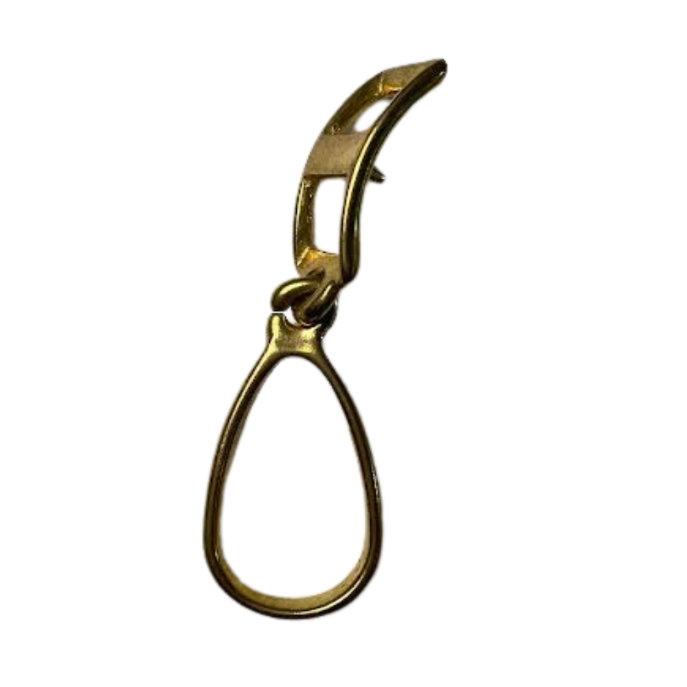 #381 Solid Brass Conway Gag Swivel 5/8" (special order)