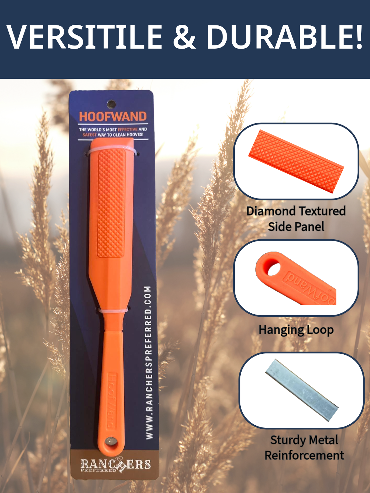 Ranchers Preferred HoofWand - Orange