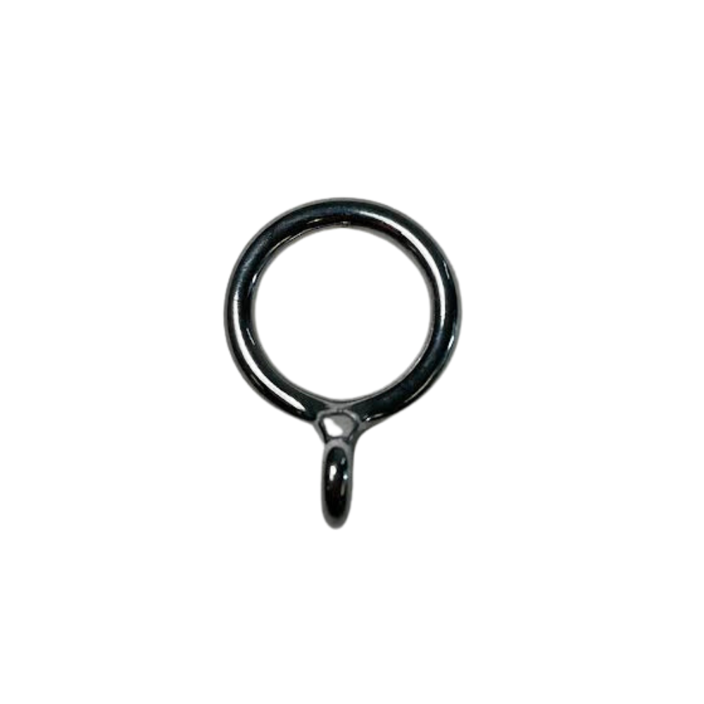 #3611 Chrome Brass Loop & Ring 3/4" x 1-1/8"