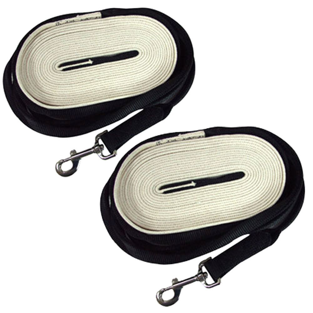 Nylon Driving Line with Cotton Hand Holds 30'