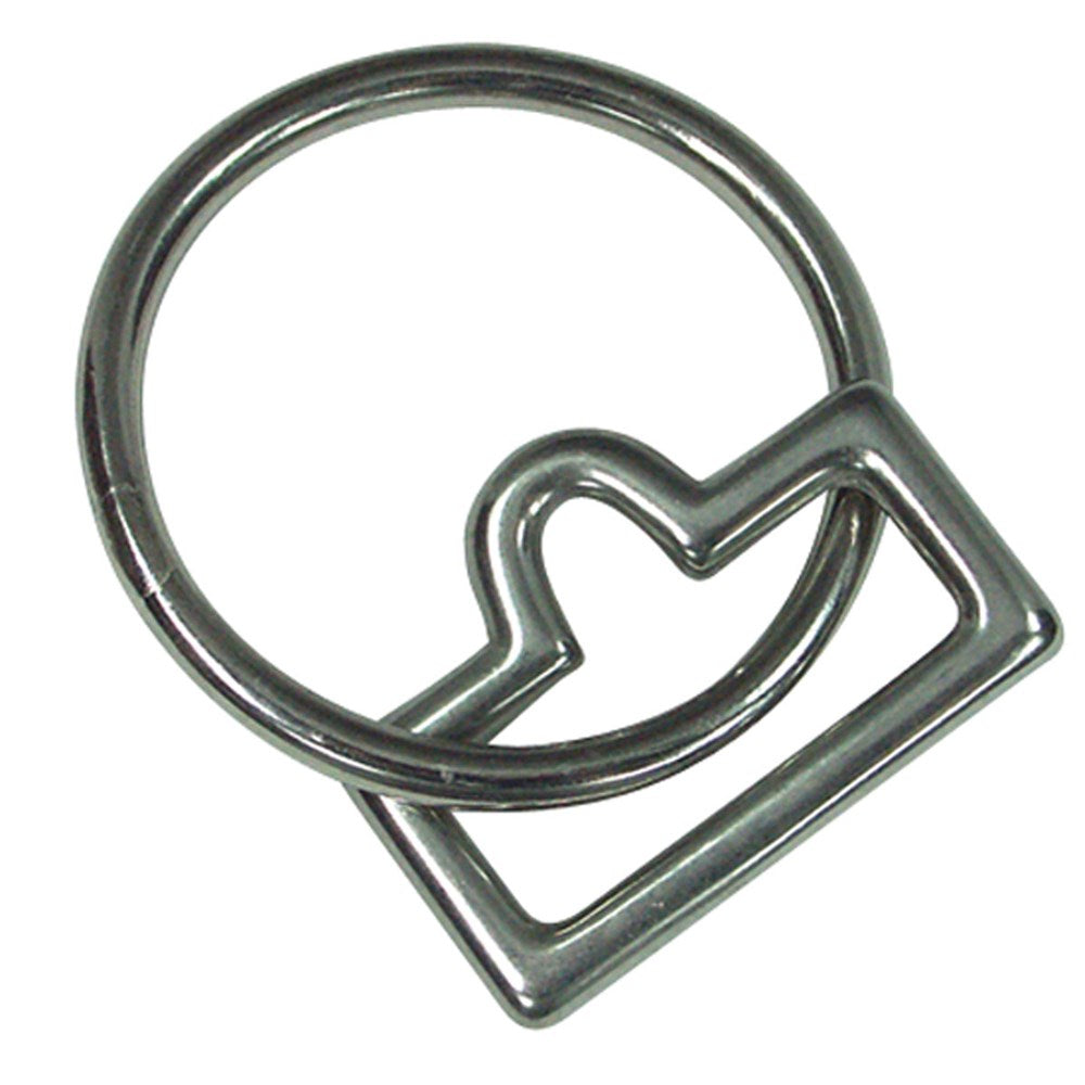 #363 1 1/2" Stainless Steel Loop & Ring with 2-1/4" Ring