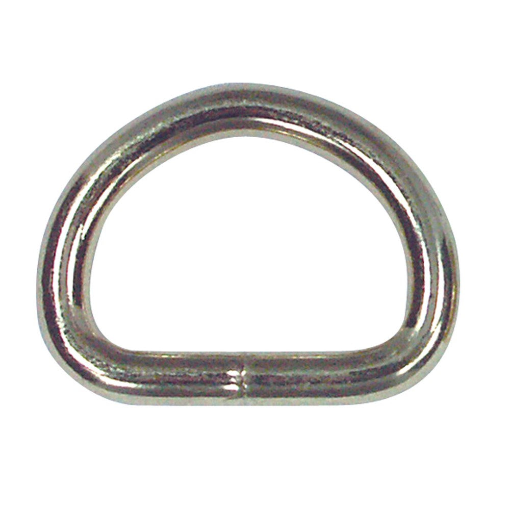 #3250 Stainless Steel Welded Dee 1-3/4" 7mm (special order)