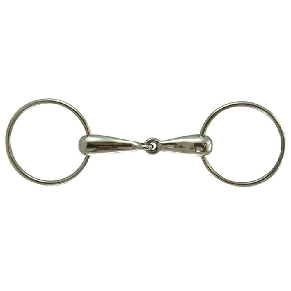 Stainless Steel Loose Ring Hollow Mouth Snaffle Bit