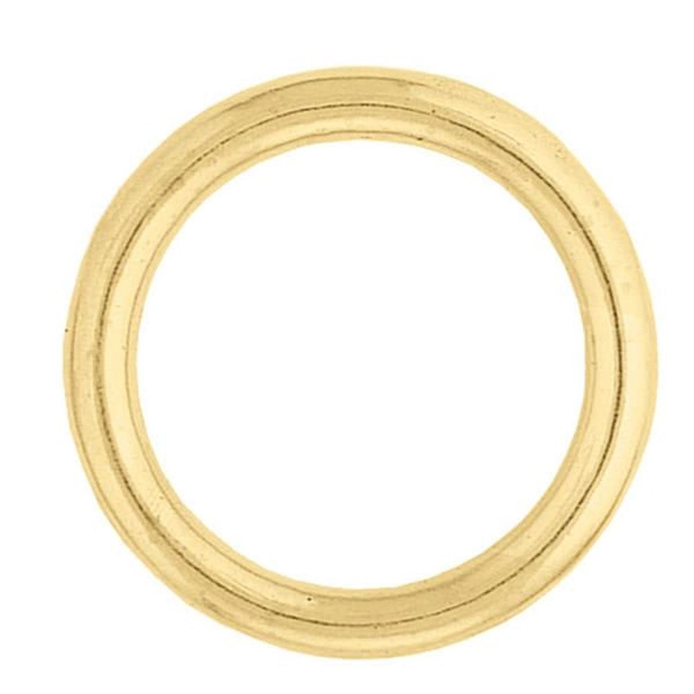 Brass Plated Welded Steel Ring 48mm