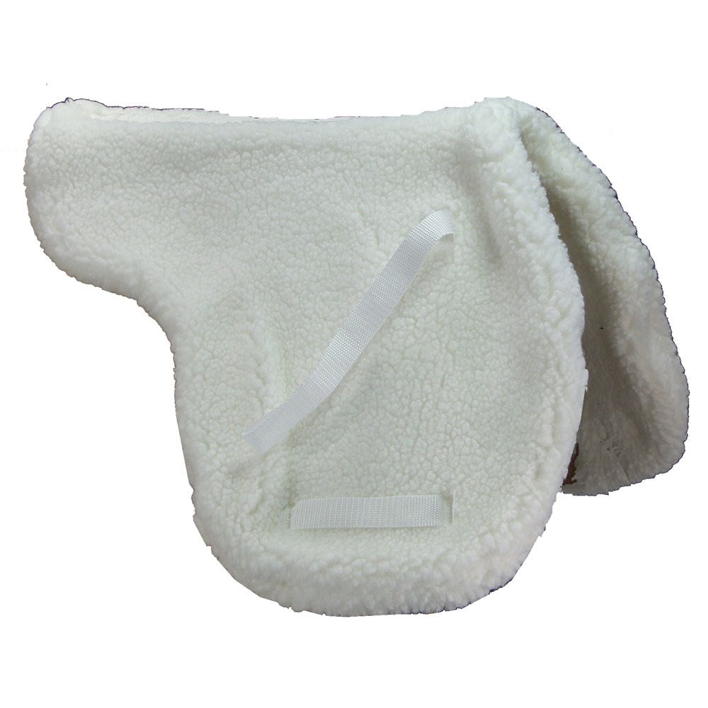 Fleece Pony Saddle Pad - White