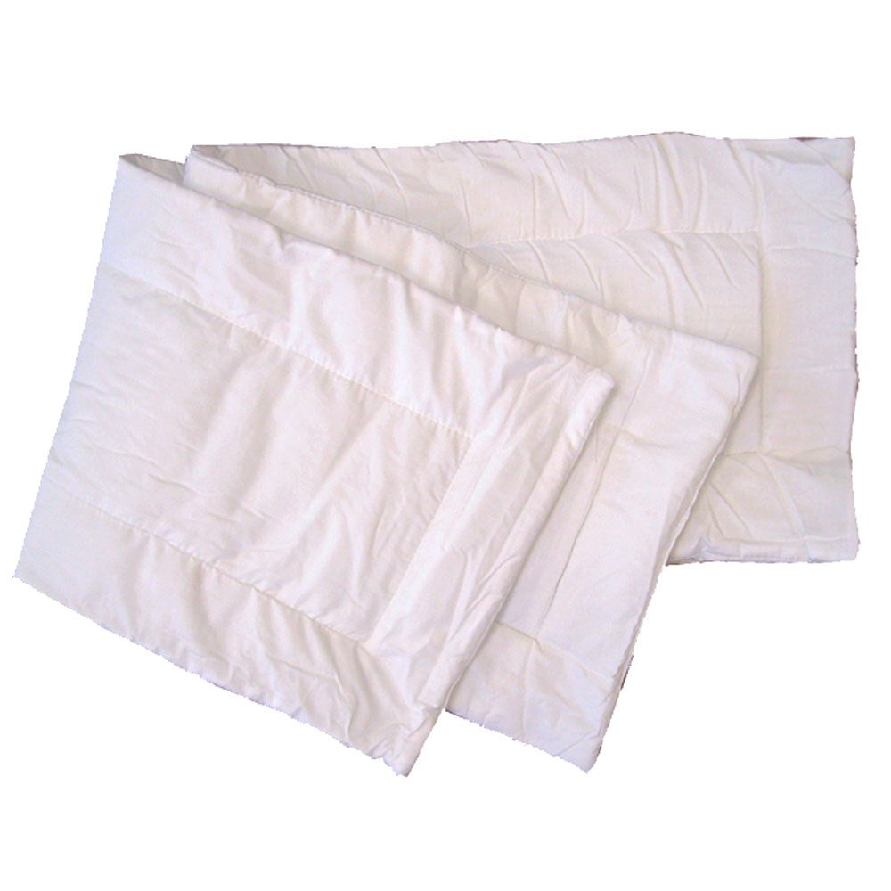 Cotton Pillow Wraps Set of 2 - White
