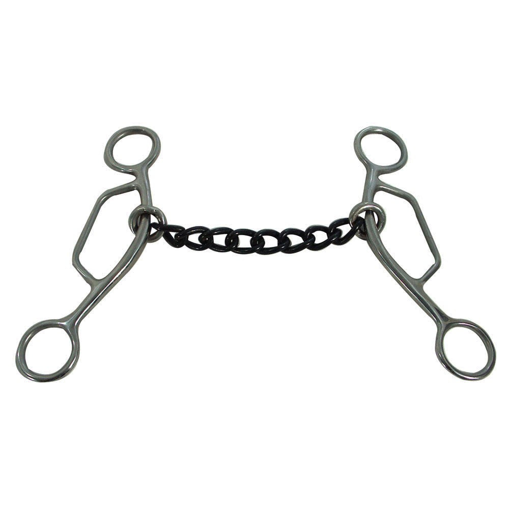 Chain Gag Stainless Steel Sweet Iron Mouth Bit 5"