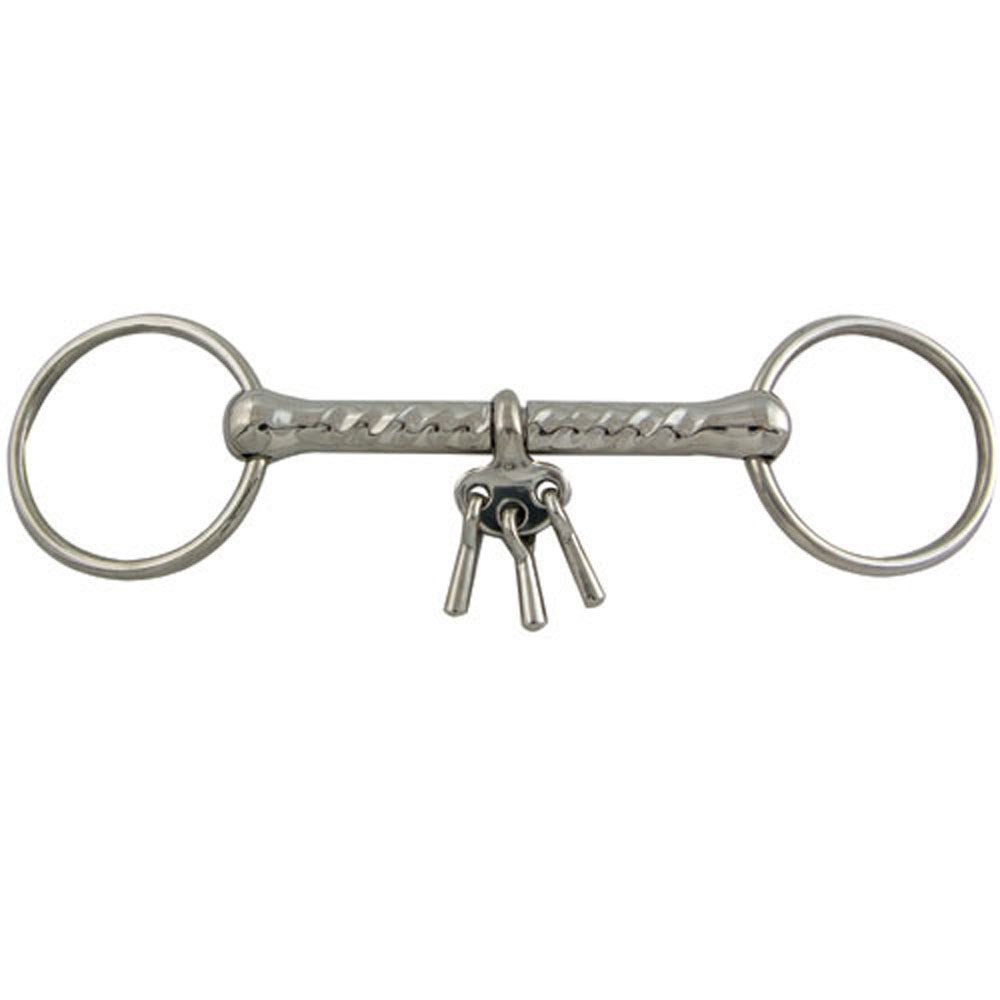 Stainless Steel Loose Ring Mouthing Bit