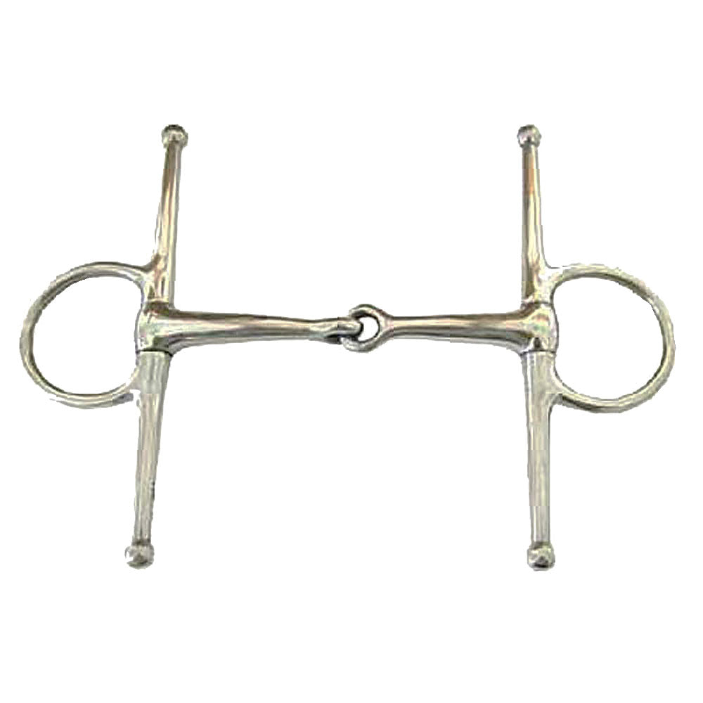 Coronet Full Cheek Stainless Steel Snaffle Bit 6-1/2" Cheeks