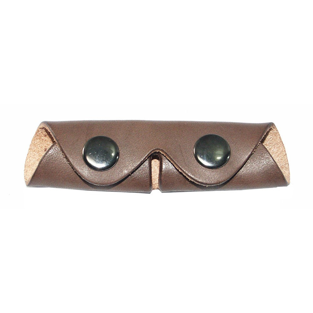 Leather Curb Chain Guard