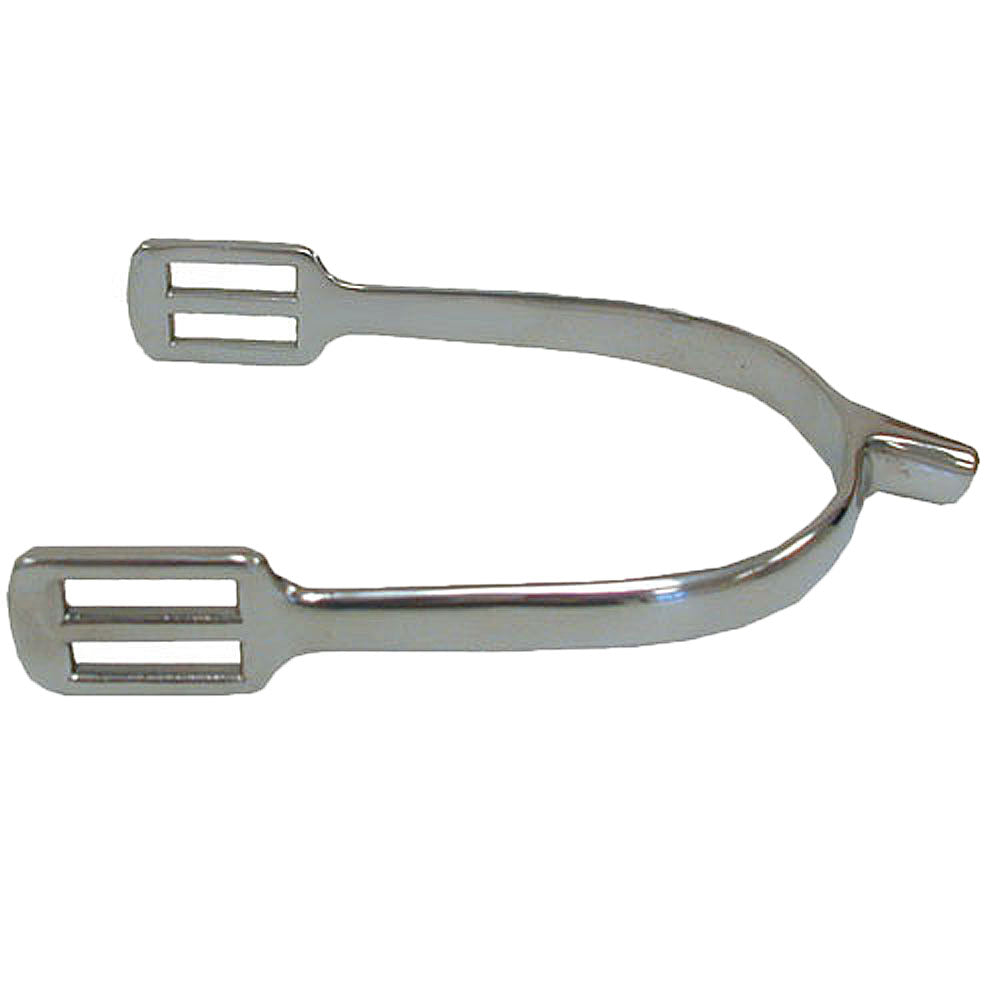 Coronet POW Stainless Steel Square Slot English Childs Spurs