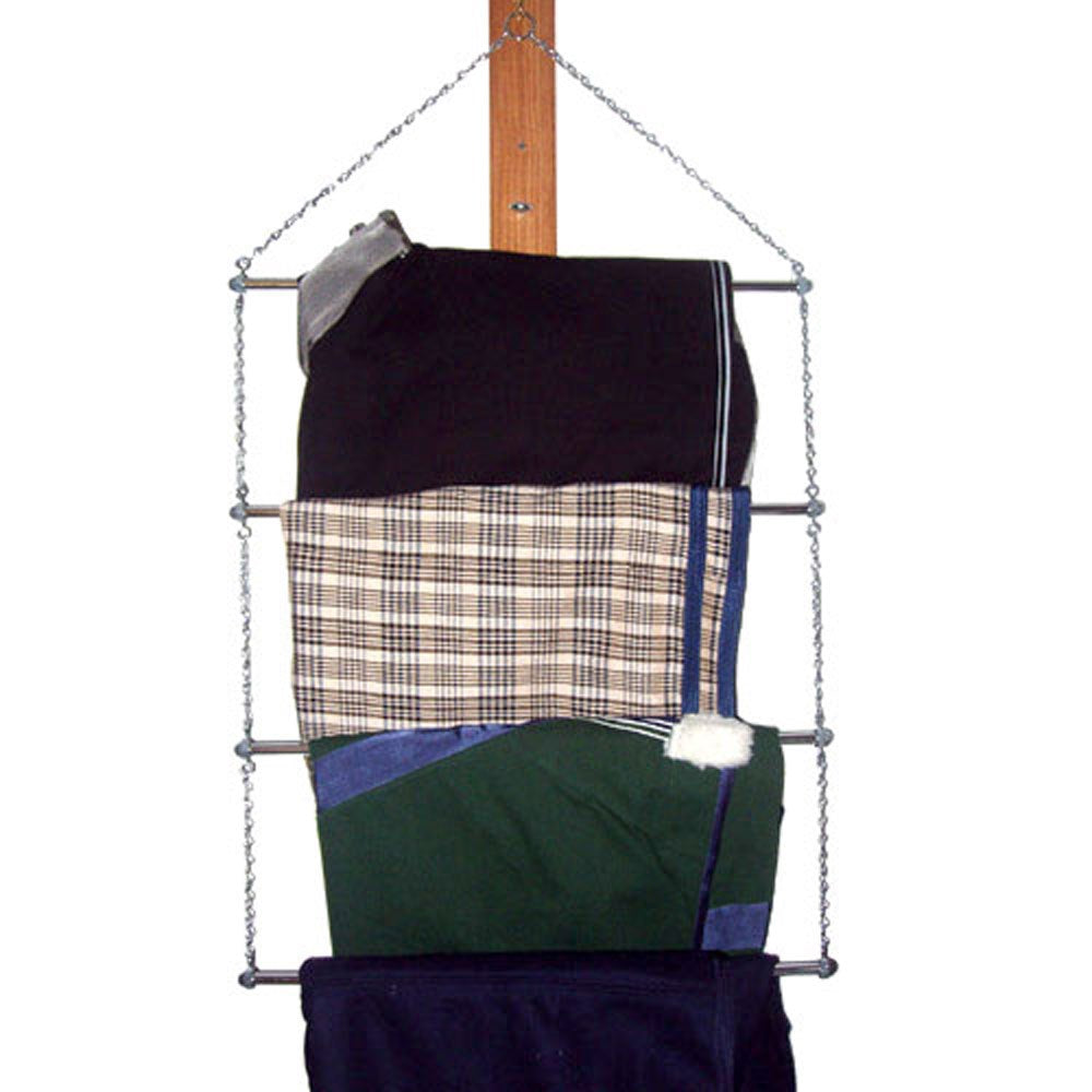 Blanket Rack with Chains