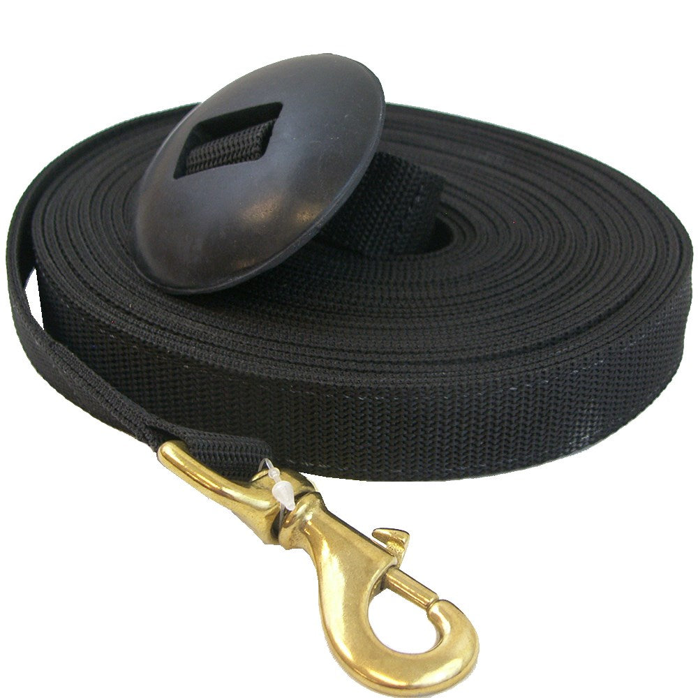 Lunge Line with Rubber Stopper 25'