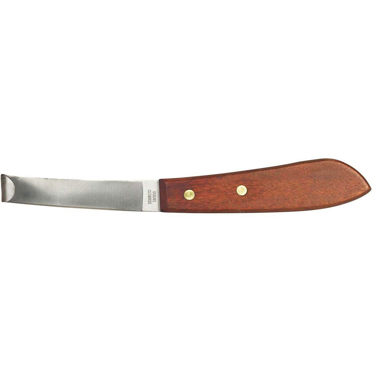 Right Handed Wooden Handle Hoof Knife