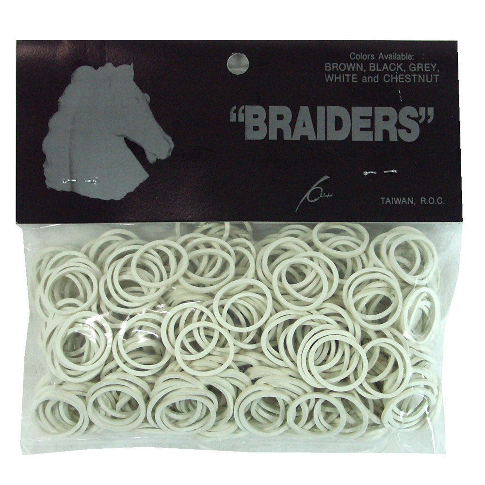 Horse Mane and Tail Braiding Bands - 500/Bag