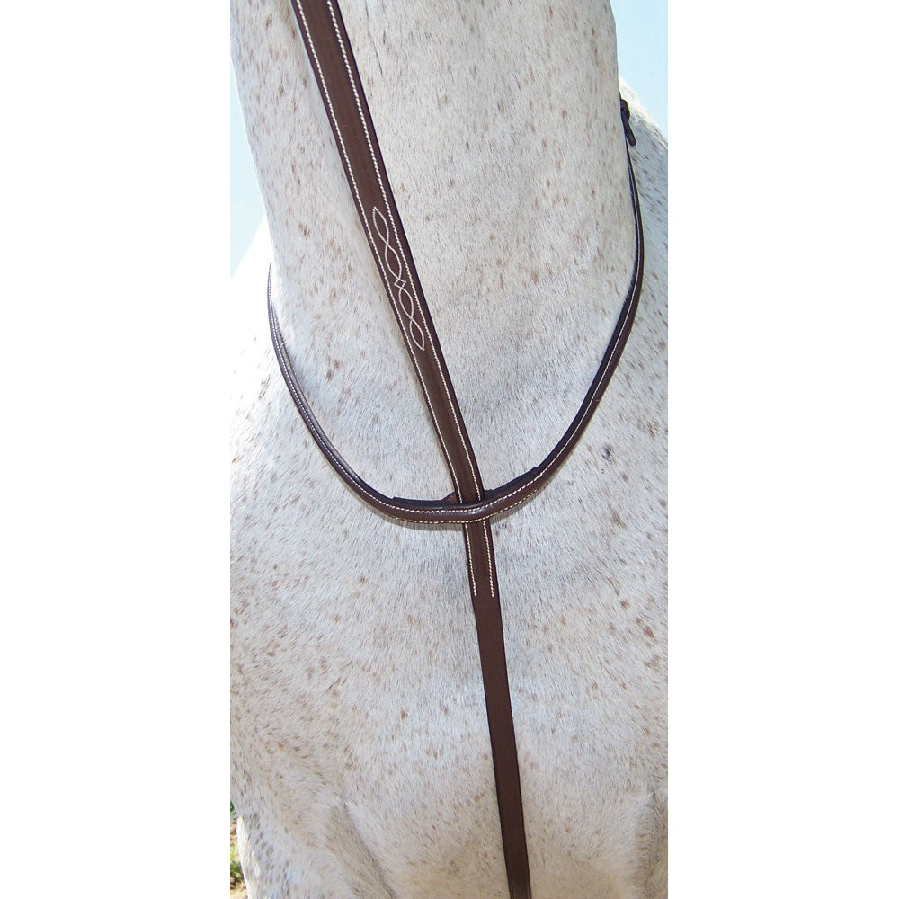 Pro-Trainer Raised Fancy Standing Martingale - Brown