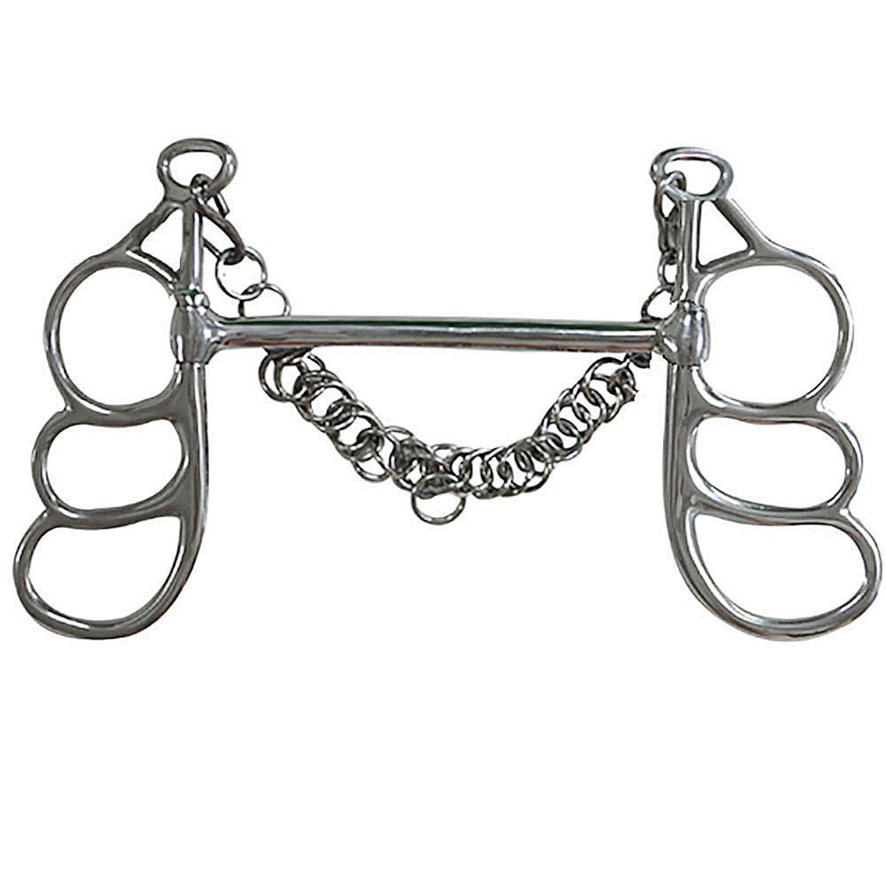 Butterfly Curved Mullen Mouth Driving Bit 3-Loop
