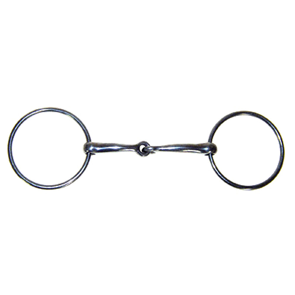 Loose Ring Malleable Iron Snaffle Bit 5-3/4"