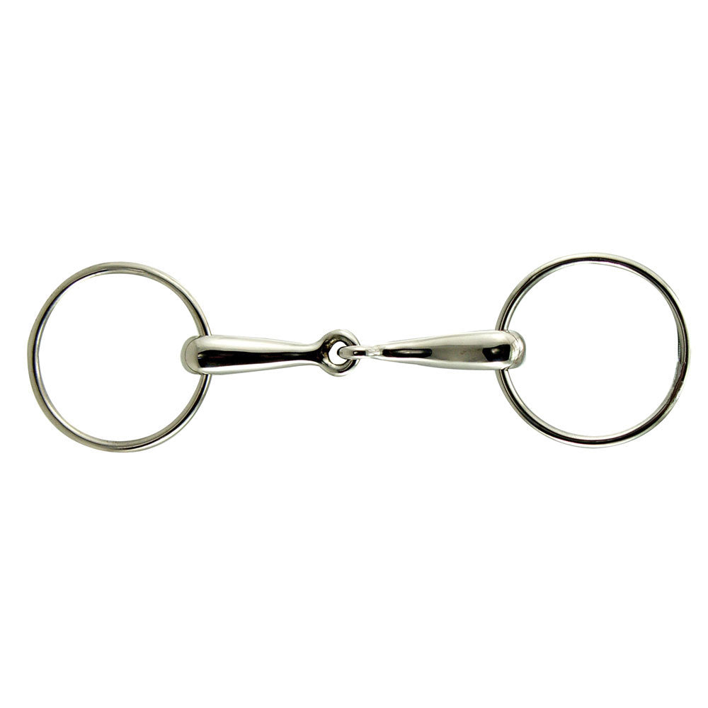 Loose Ring Stainless Steel Thick Hollow Mouth Snaffle Bit