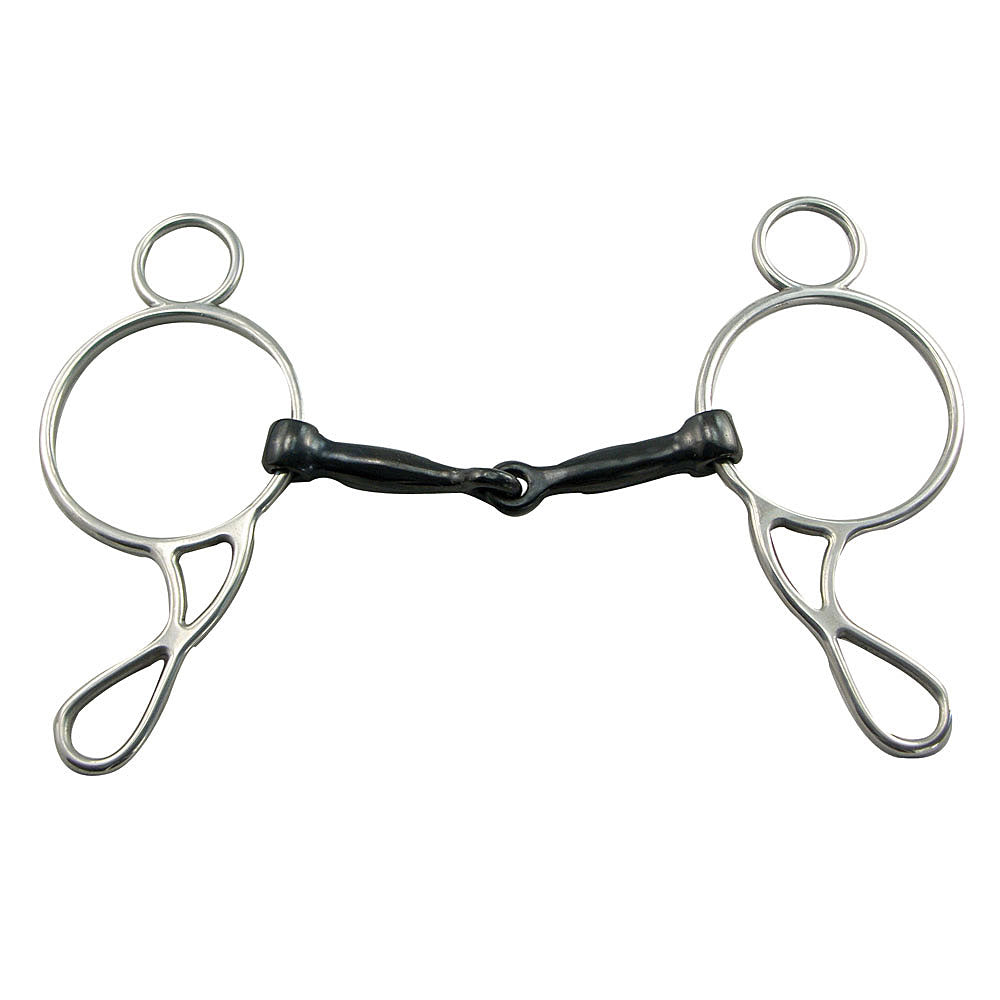 Wonder Gag Stainless Steel Sweet Iron Mouth Snaffle Bit 5"