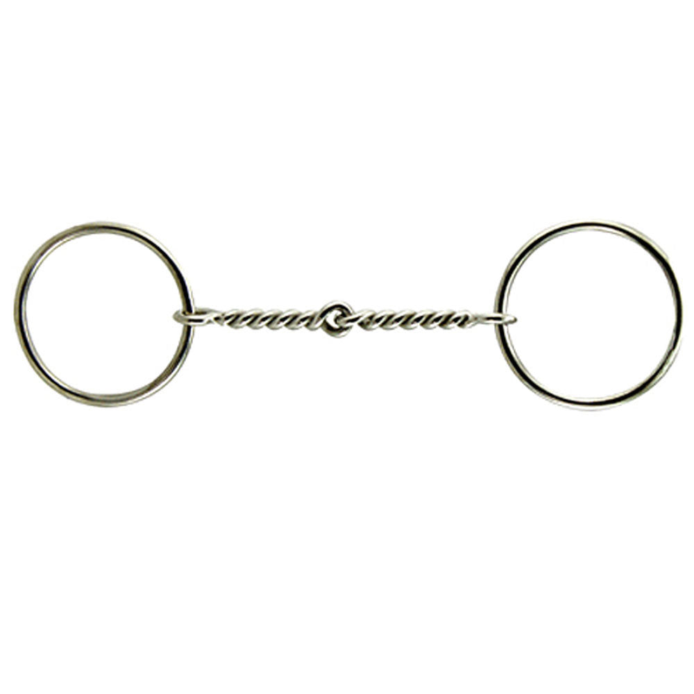 Loose Ring Single Twisted Thick Wire Snaffle Bit