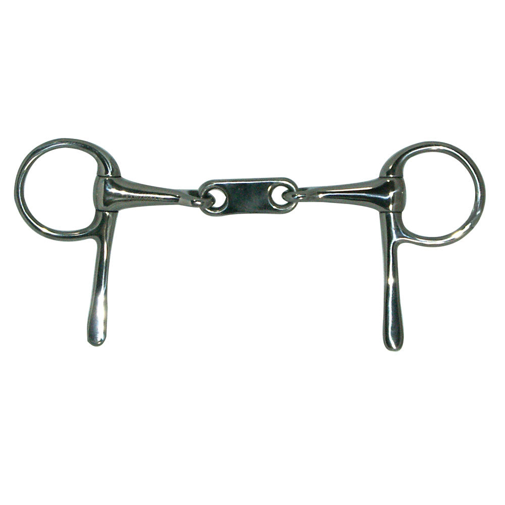 Dr. Bristol Half Cheek Stainless Steel Mouth Bit 5"