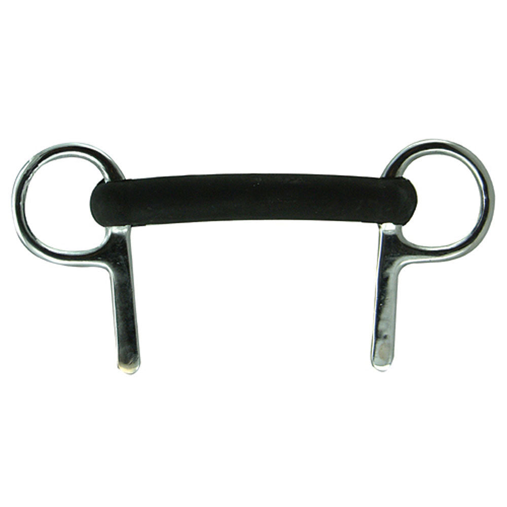 Flexible Malleable Iron Mullen Mouth Half Cheek Bit 5"