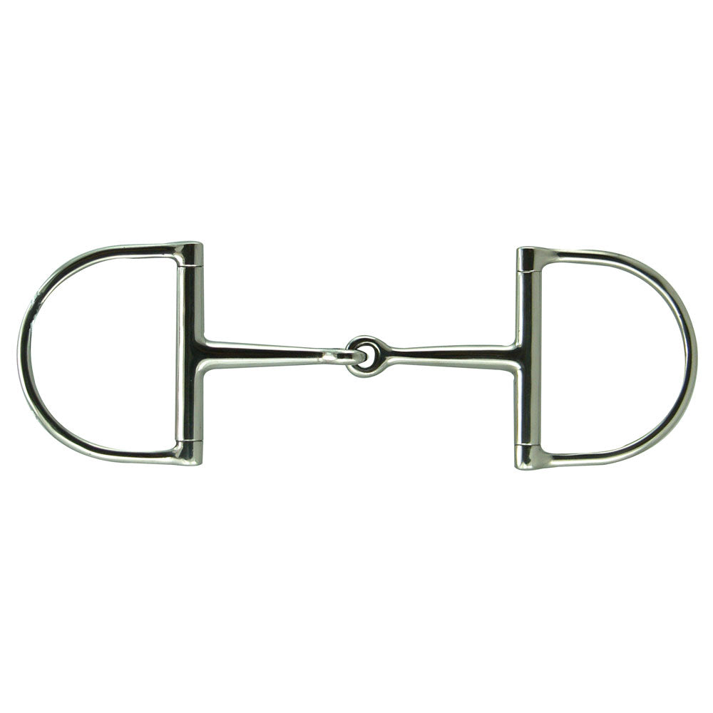 Stainless Steel Large Dee Heavy Mouth Snaffle Bit