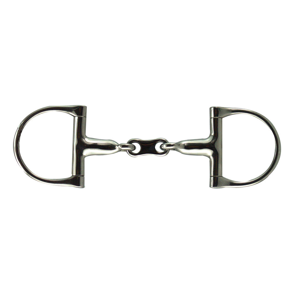 Stainless Steel Dee French Link Snaffle Bit
