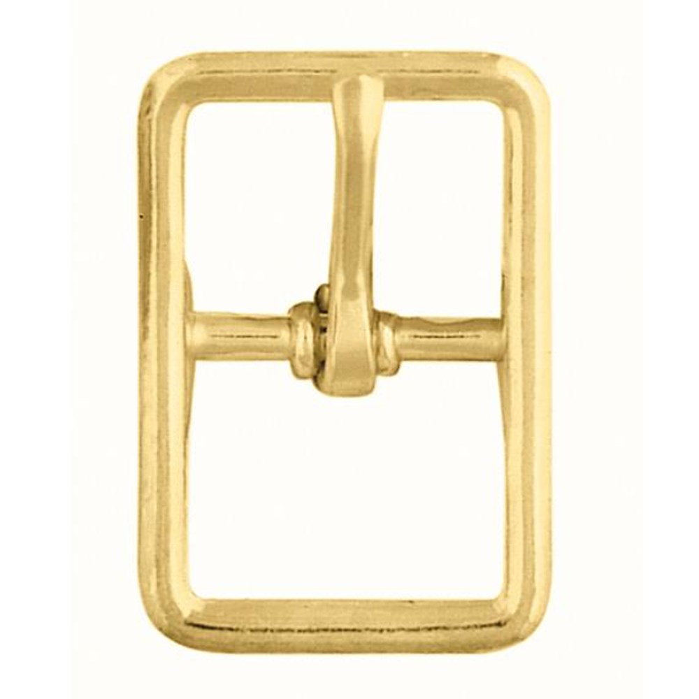 #121 Solid Brass Buckle 1" with 4.2mm Tongue