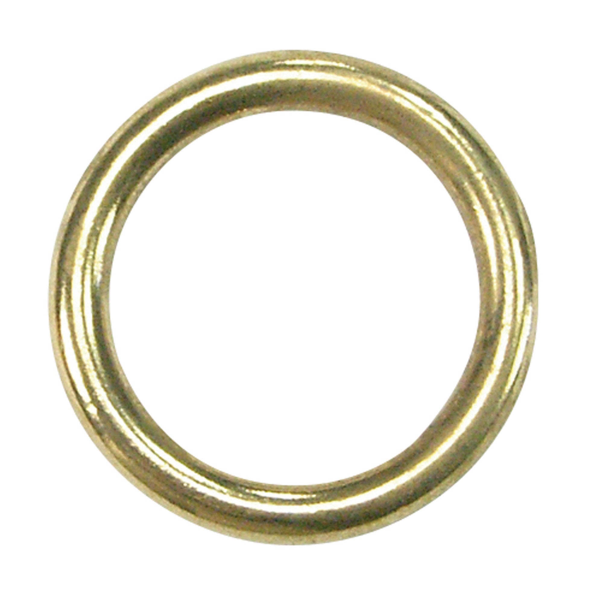 Solid Brass Ring 2" 8mm