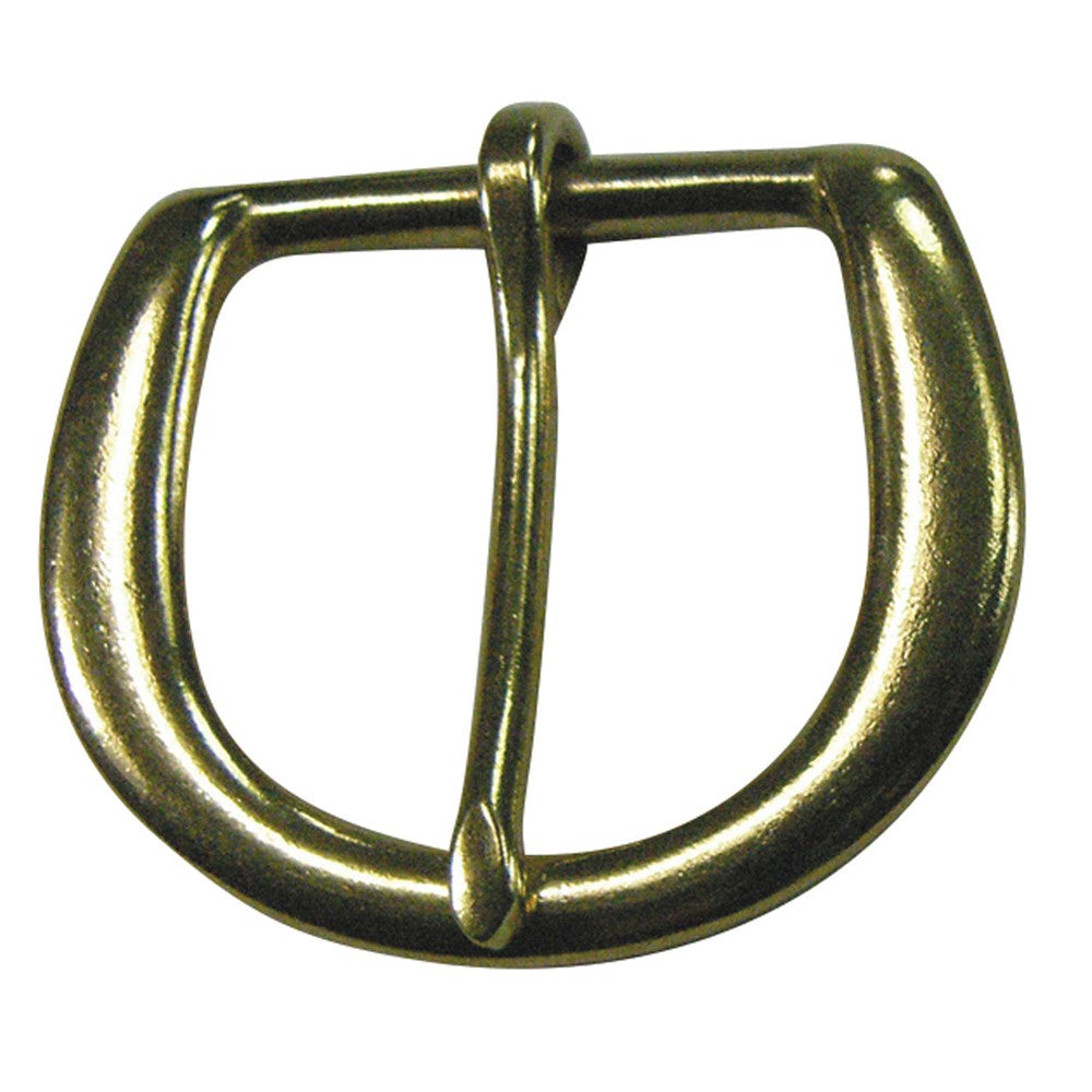 #5 Solid Brass High Polish Buckle 1-1/2" with 5.0mm Tongue (special order)