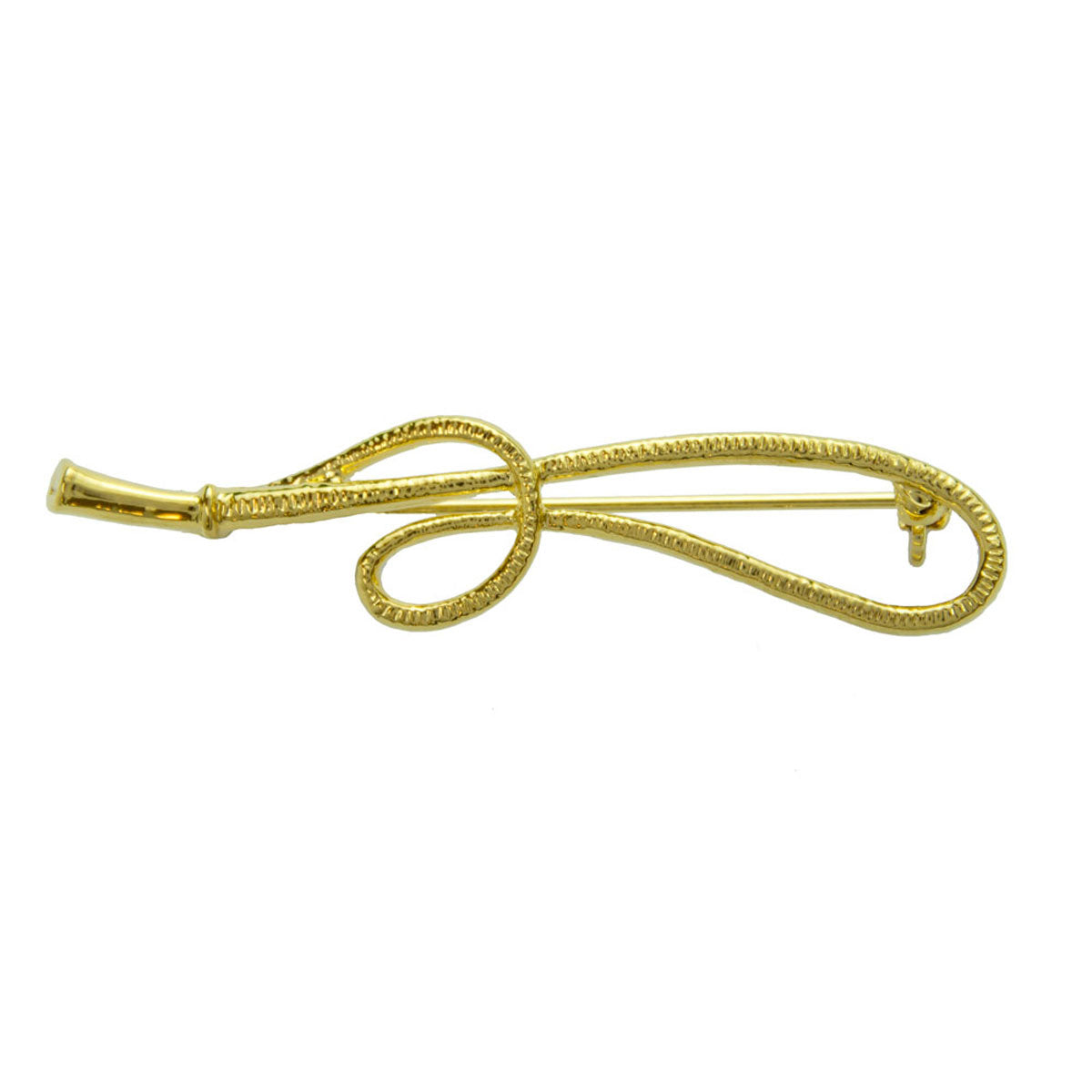 Driving Whip Stock Pin - Gold Plated