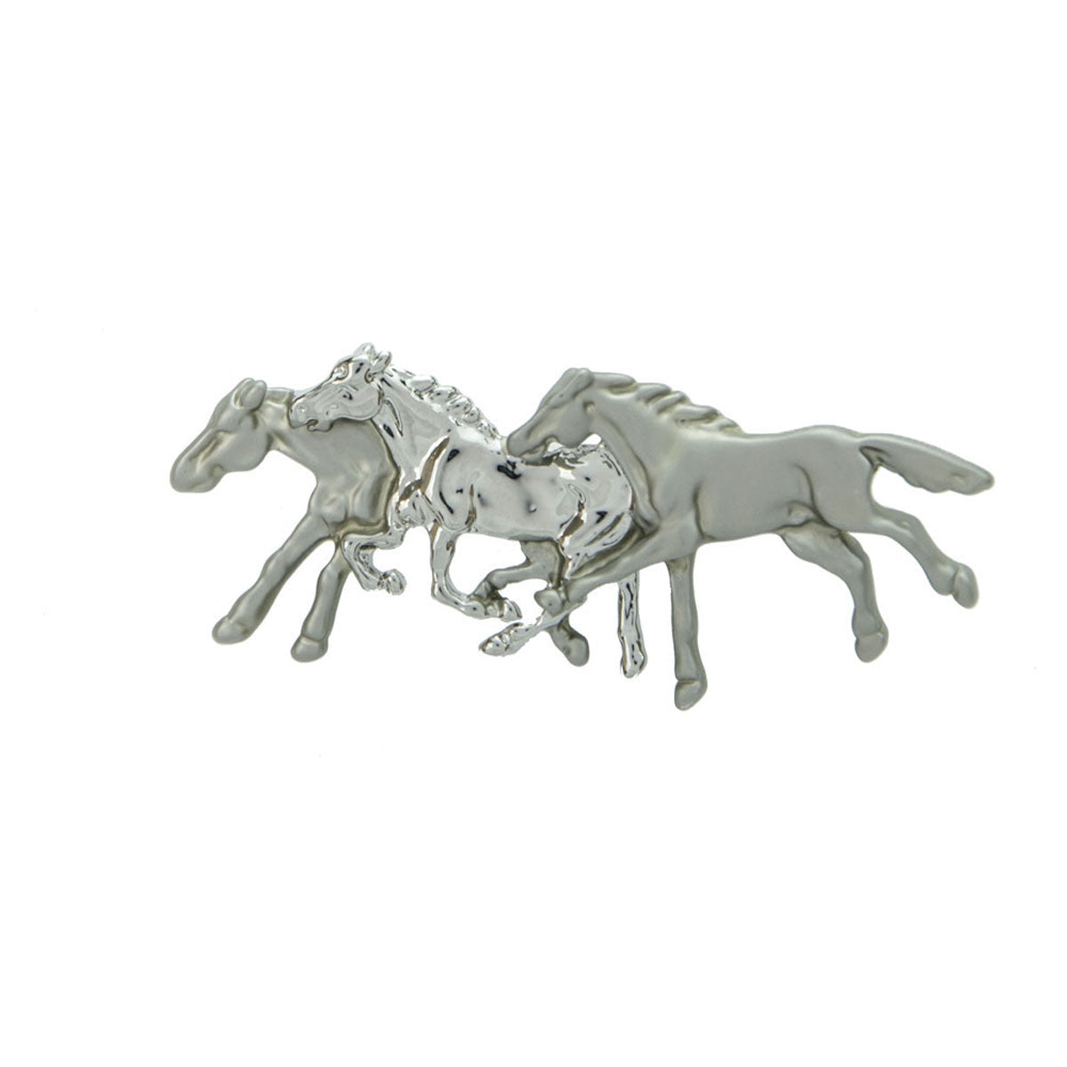 Three Horses Stock Pin