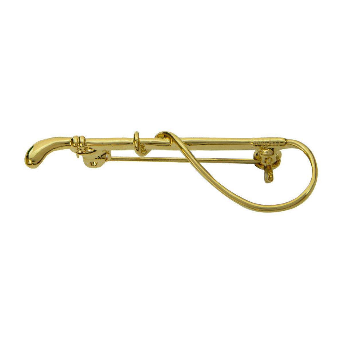 Exselle Small Whip Stock Pin - Gold Plated