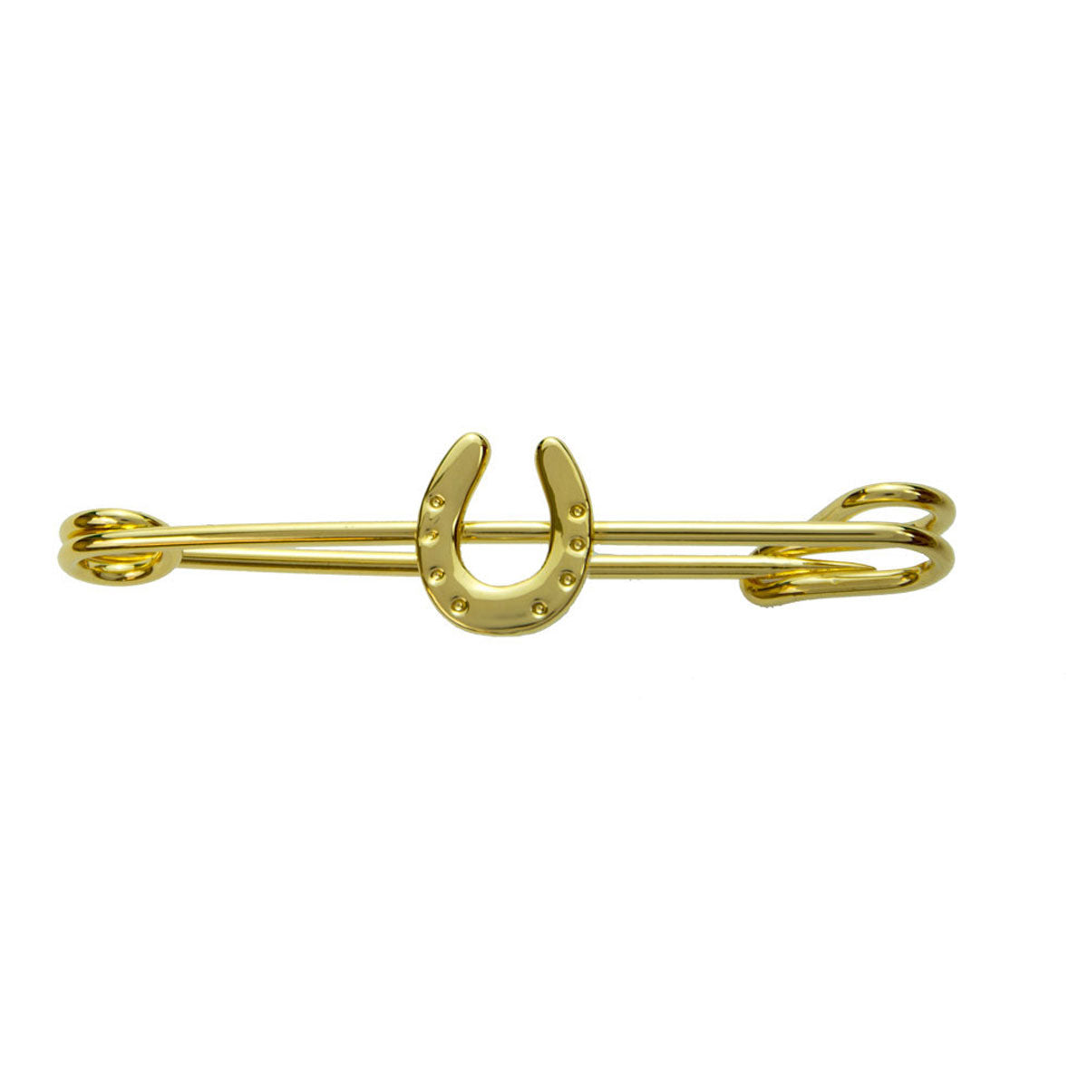 Exselle Plain Horseshoe Stock Pin