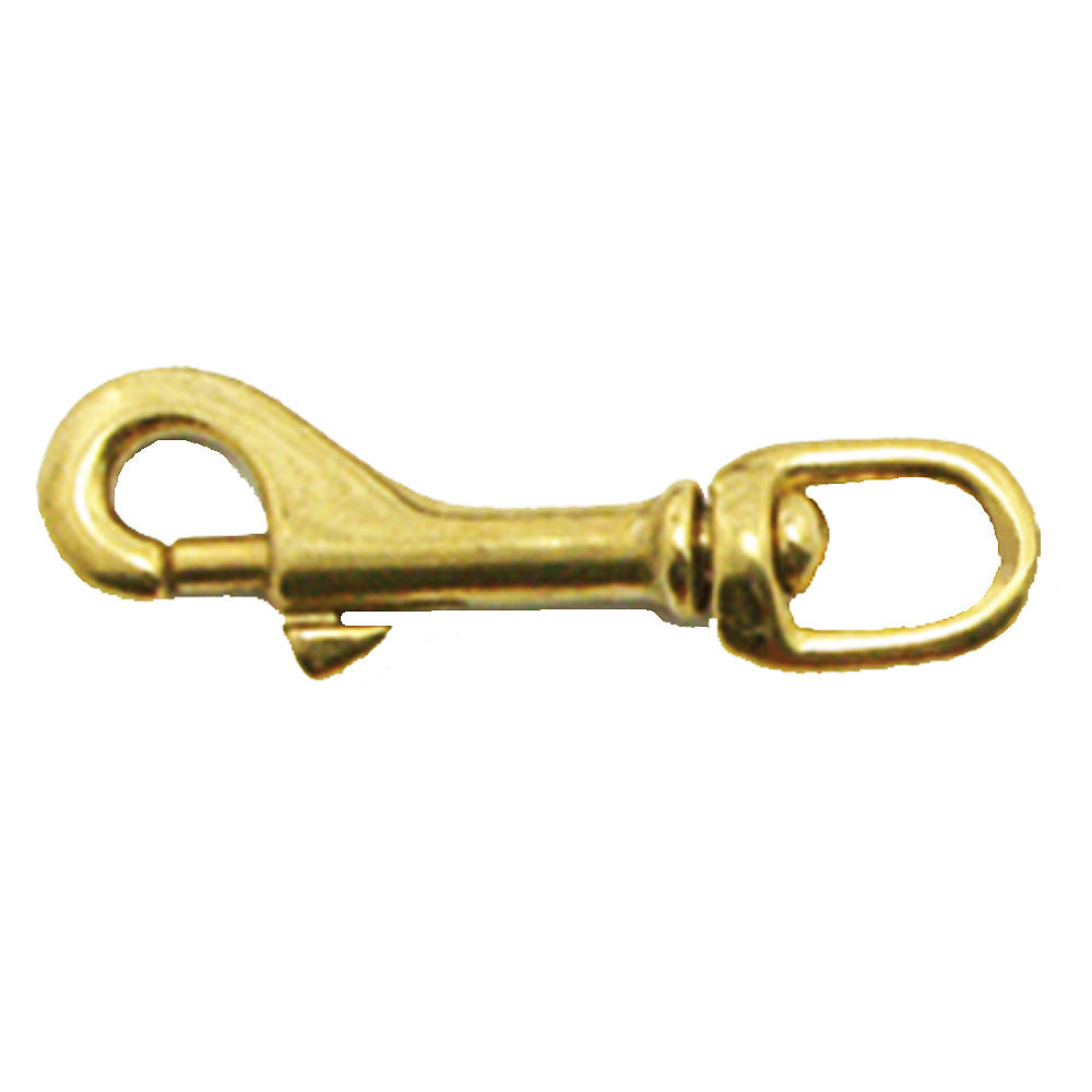 #5055 Solid Brass Snap 3" x 3/8"