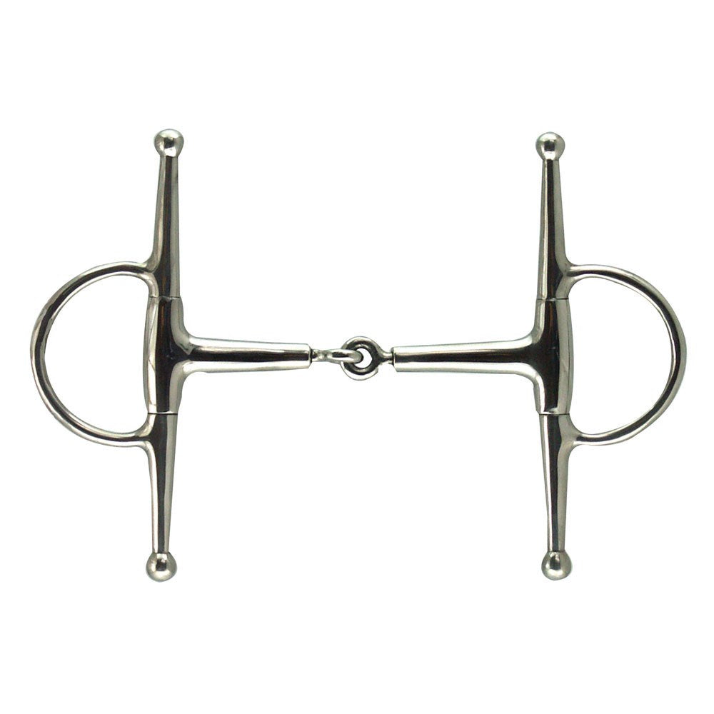 Robart Pinchless Full Cheek Snaffle Bit 5"