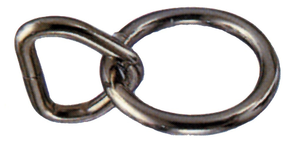 #3610 Stainless Steel Loop & Ring 1" X 1-1/2", 6.0mm (special order)