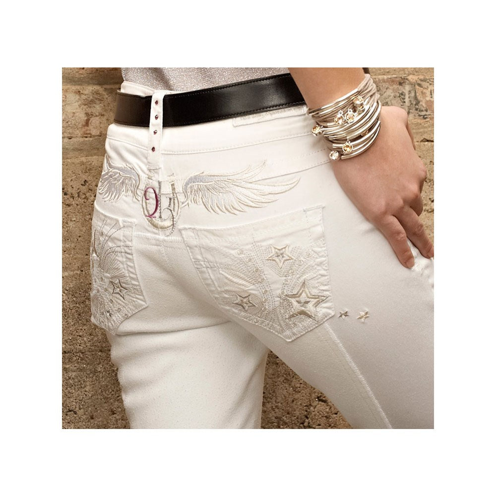 2KGrey Full Seat Ladies Avatar Riding Jean