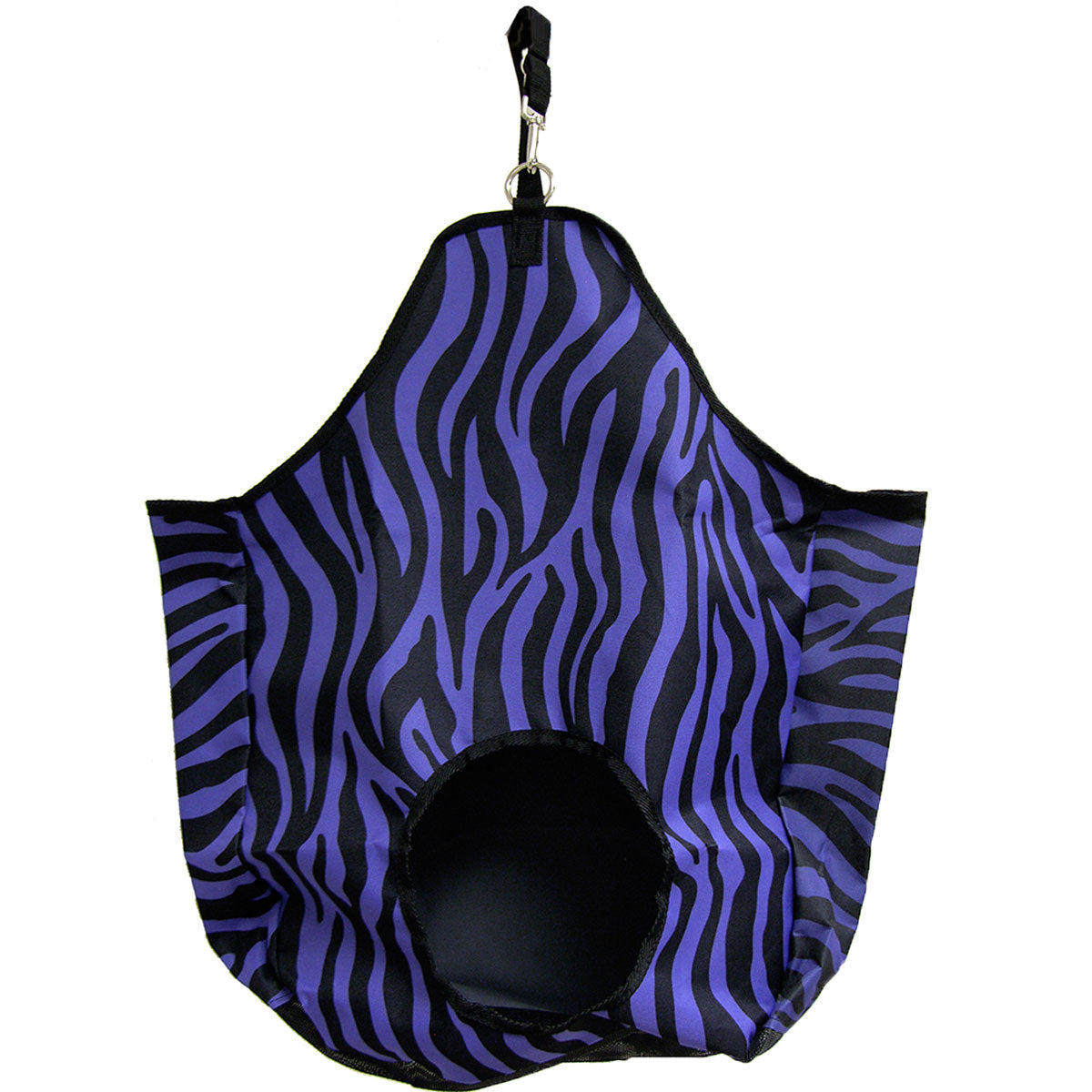 Hay Bag - Purple Zebra