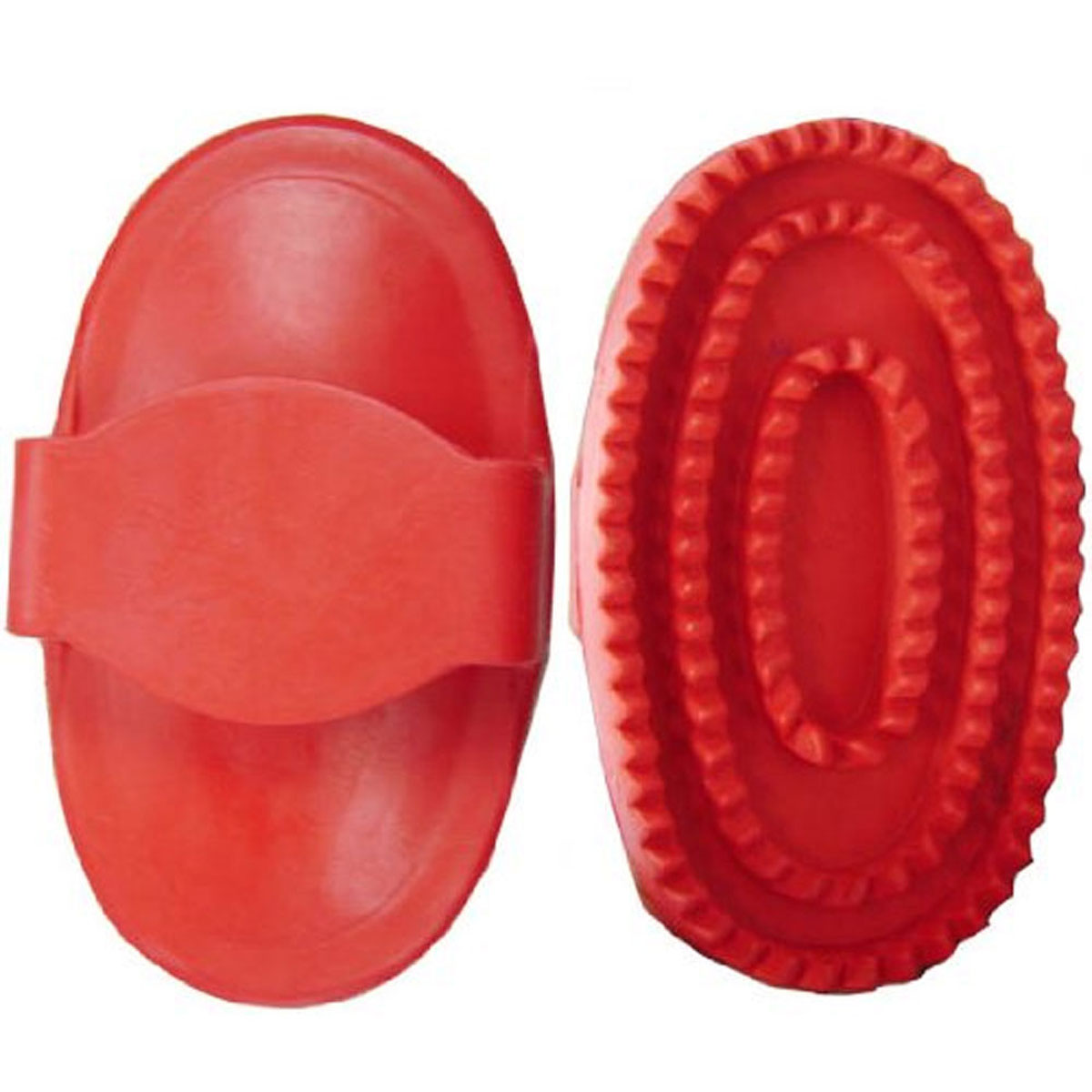 Large Rubber Horse Curry Comb