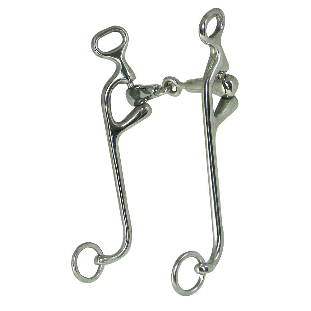 Adjustabit Walking Horse Jointed Mouth Bit with 8" Shanks