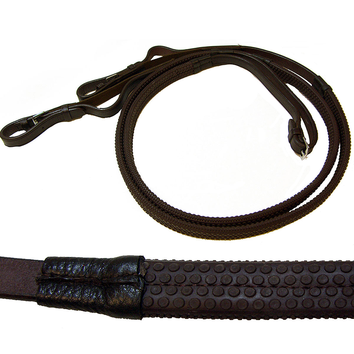 Exselle "Soft Hands" Rubber Reins 54"